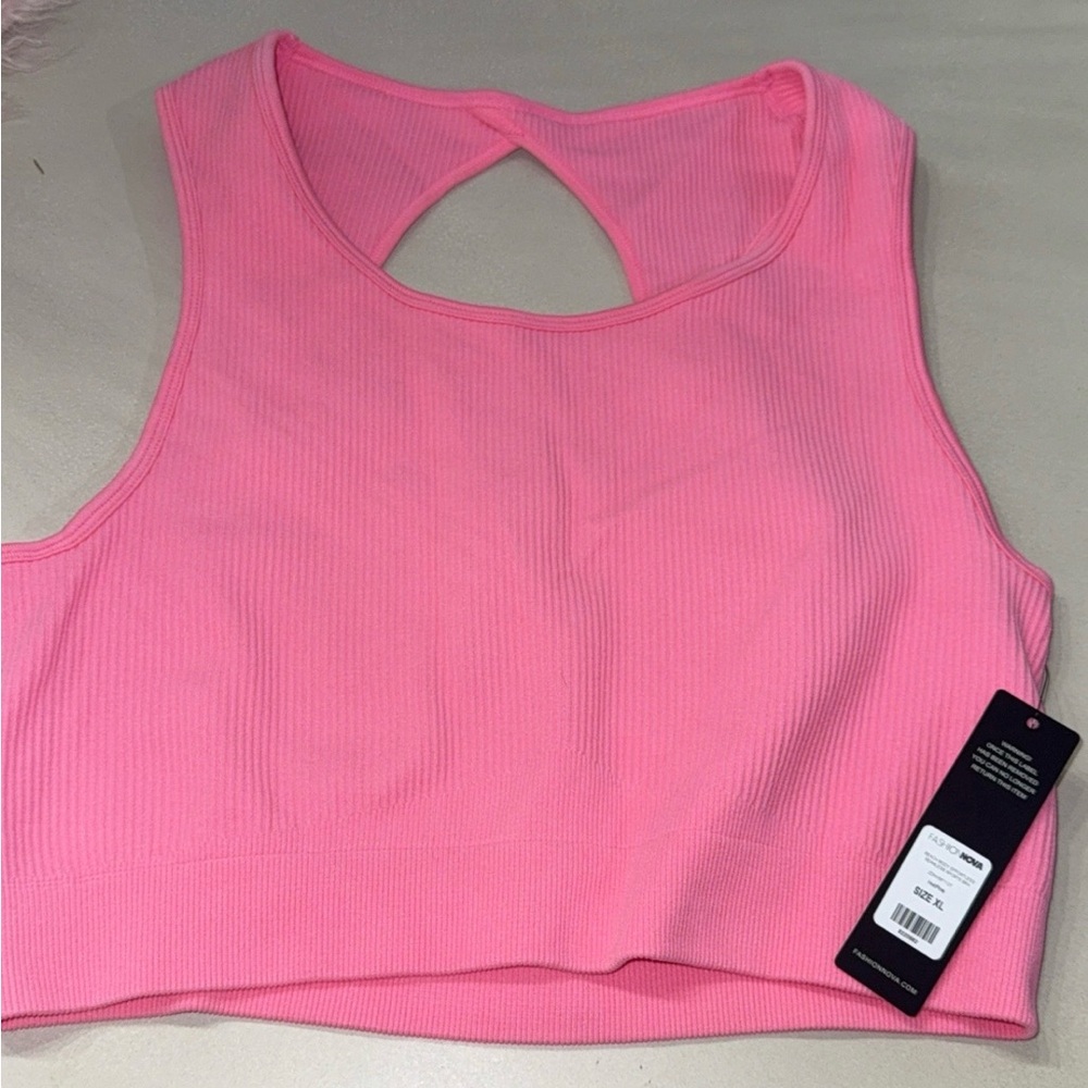 Fashion Nova Pink Crop Top